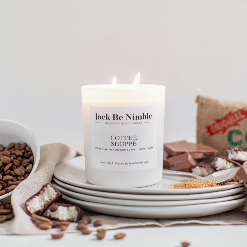 11 oz Coffee Shoppe Soy Candle