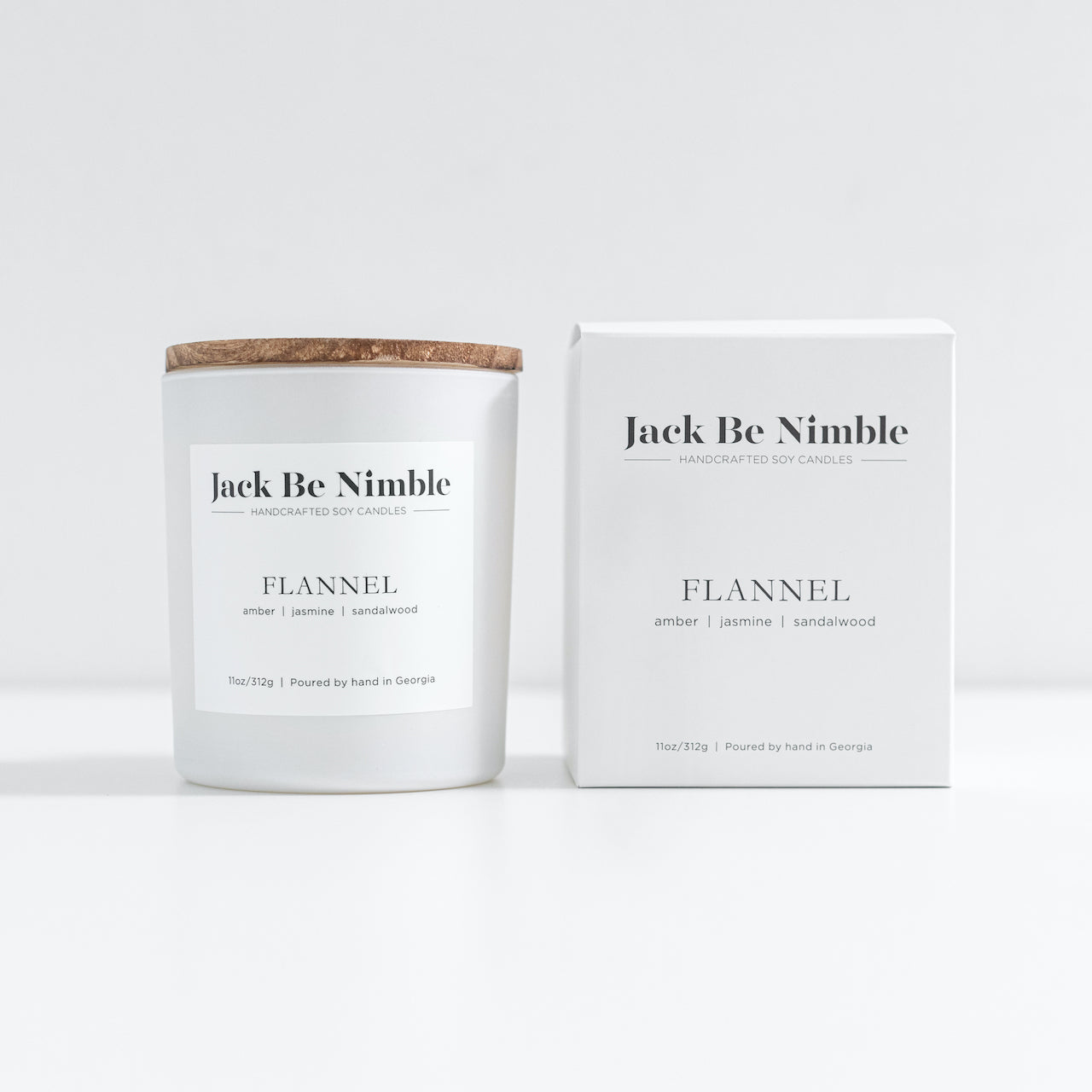 11 oz Flannel Soy Candle