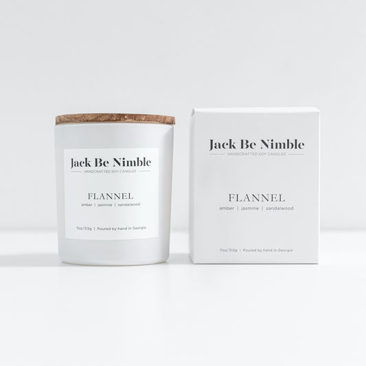 11 oz Flannel Soy Candle