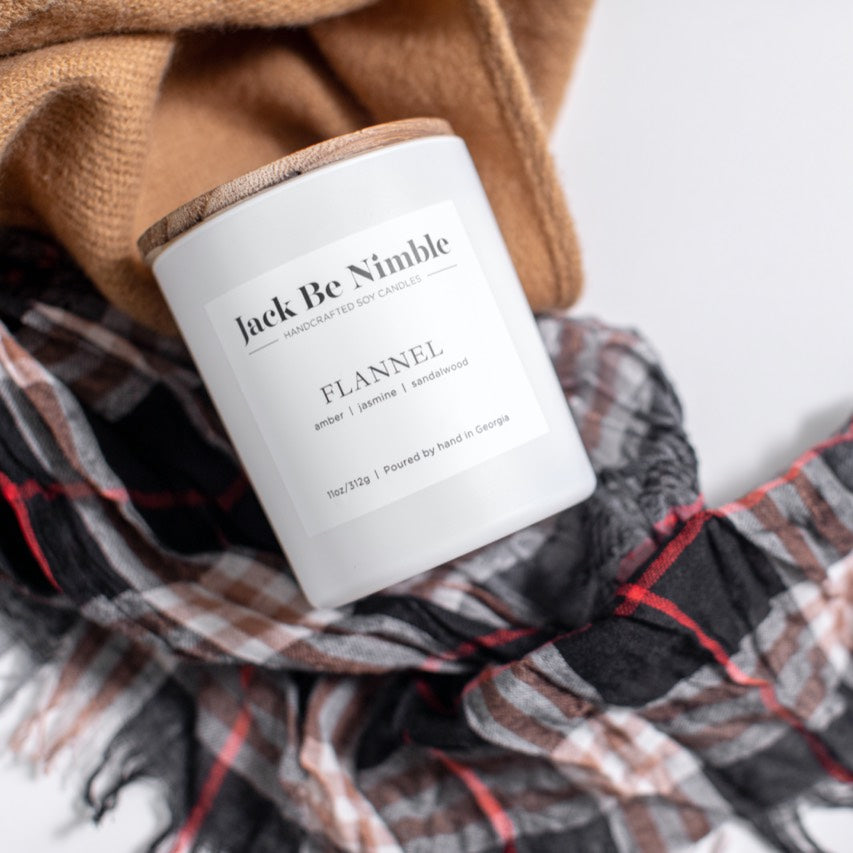 11 oz Flannel Soy Candle