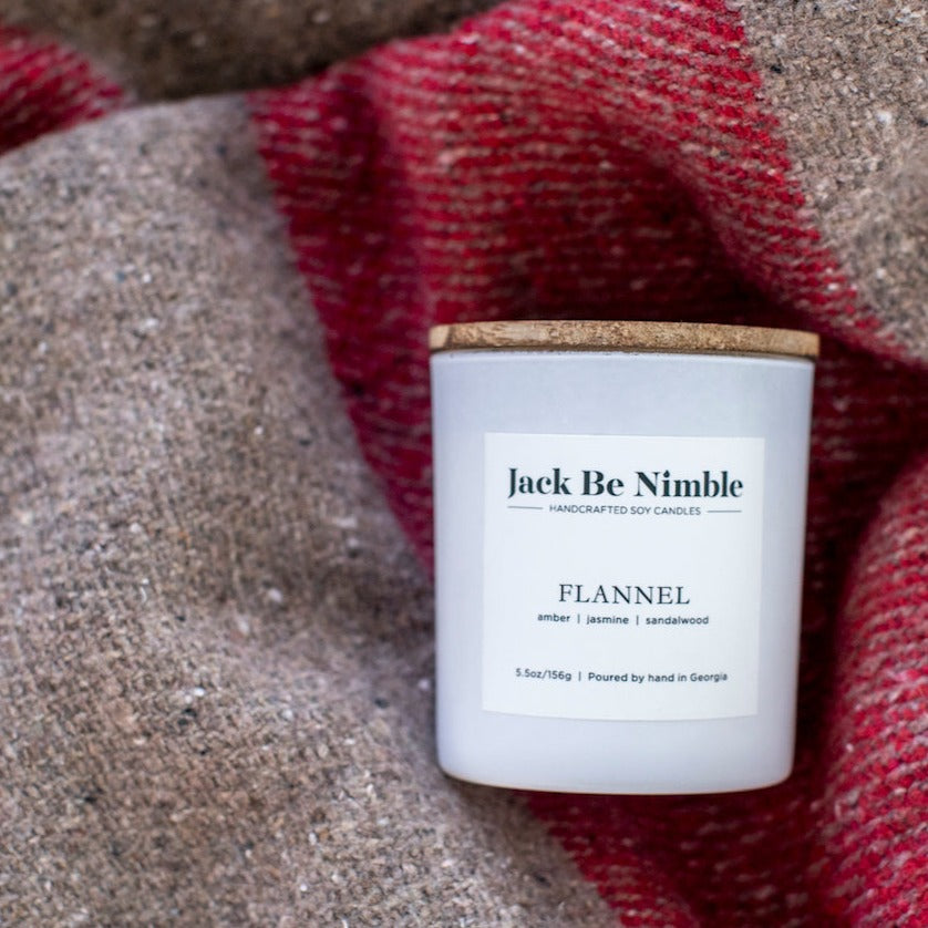 5.5 oz Flannel Soy Candle