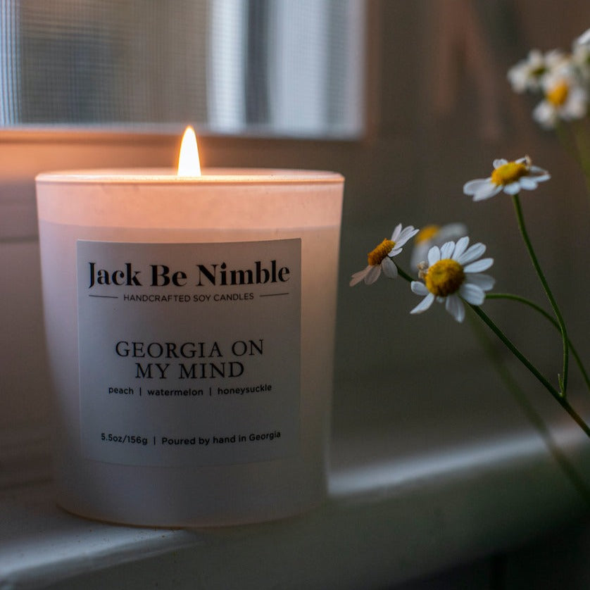 5.5 oz Georgia On My Mind Soy Candle