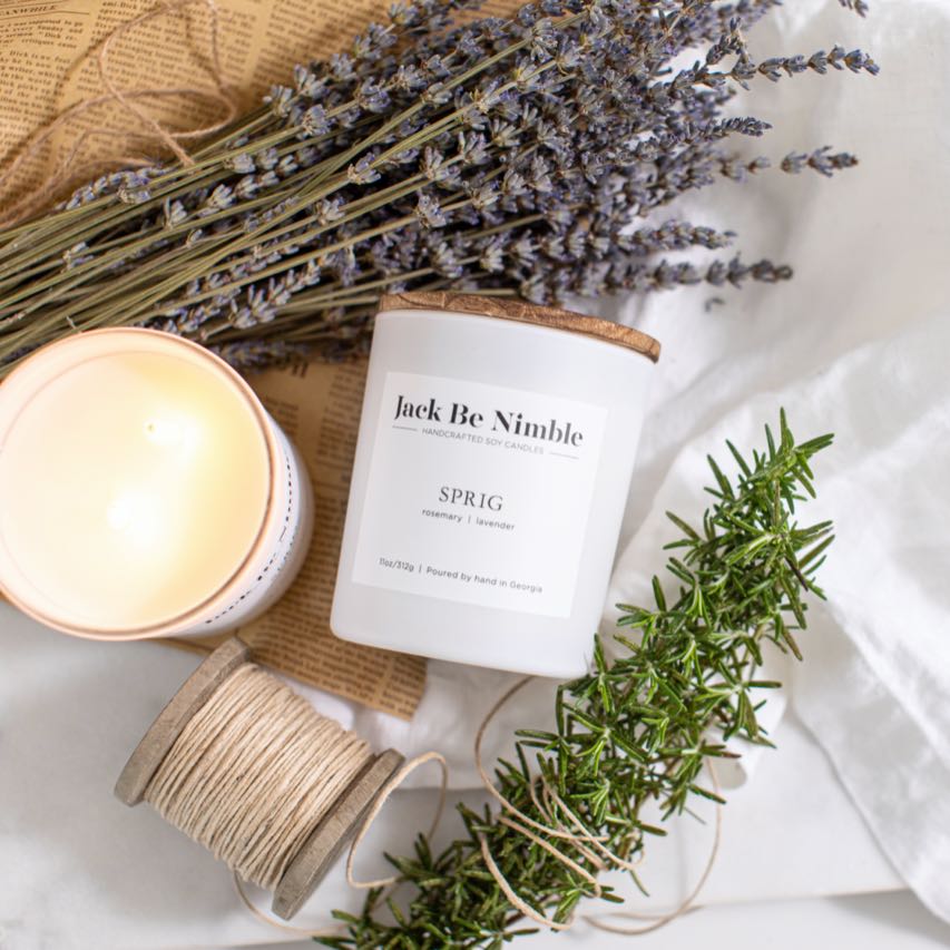 11 oz Sprig Soy Candle