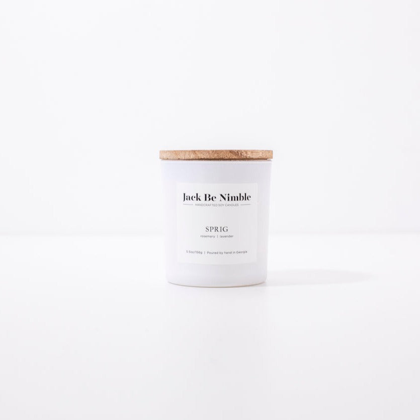 5.5 oz Sprig Soy Candle