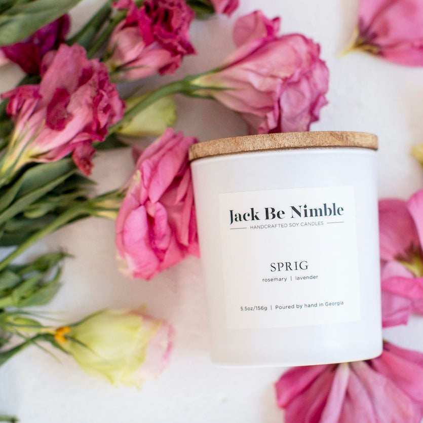 5.5 oz Sprig Soy Candle