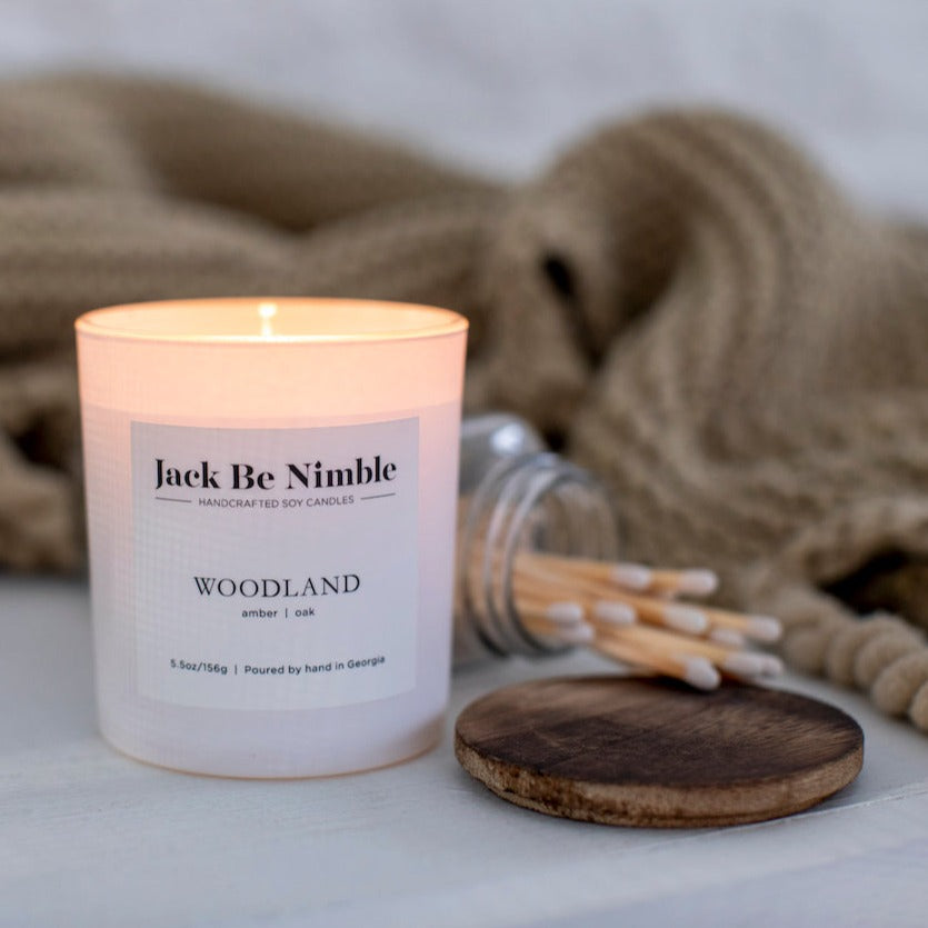 5.5 oz Woodland Soy Candle