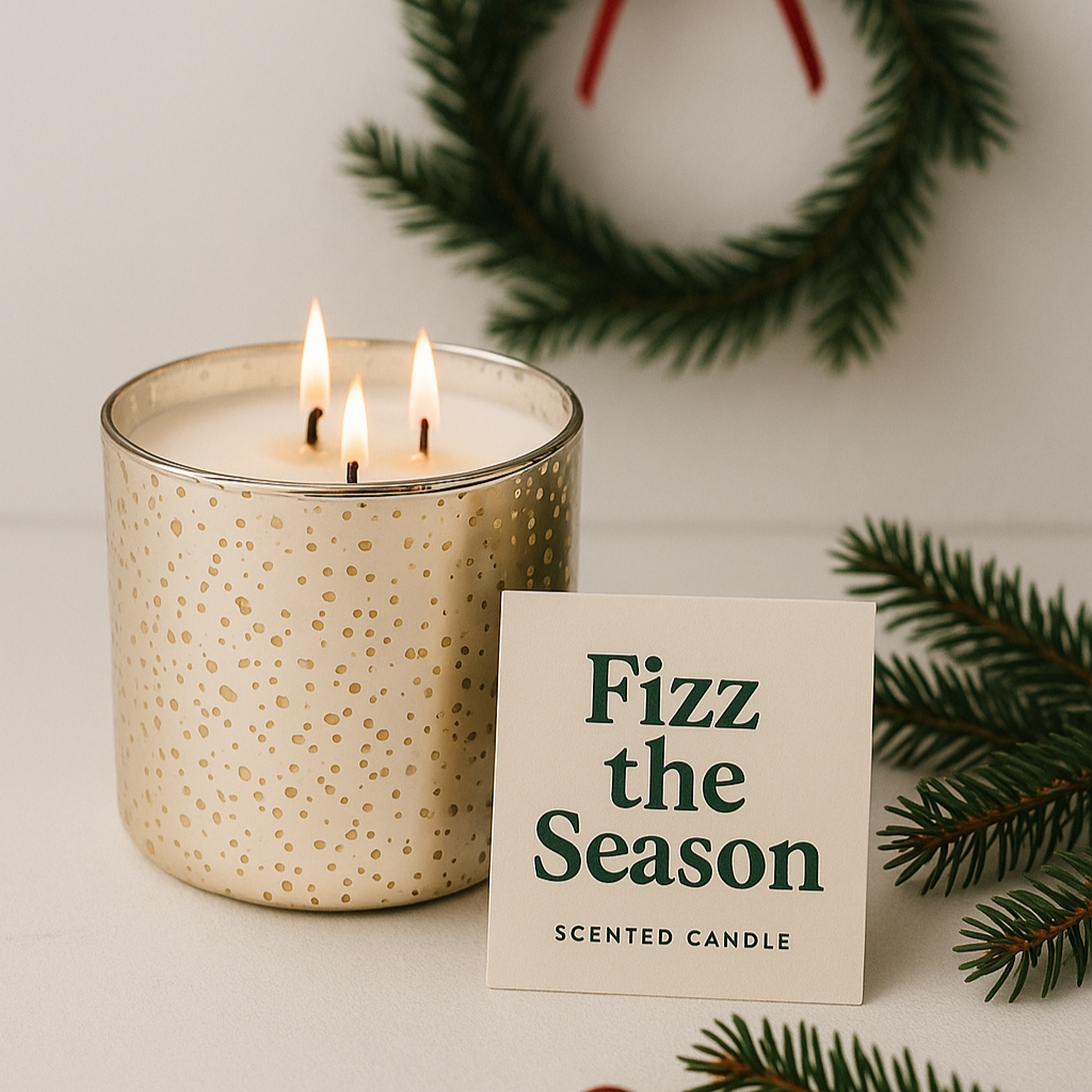 Fizz The Season Limited Edition Soy Candle