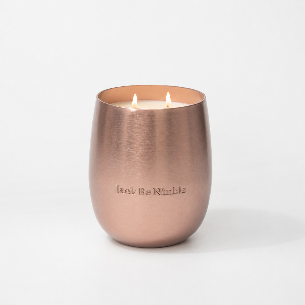 17.5oz Sangria Metallic Bronze Soy Candle