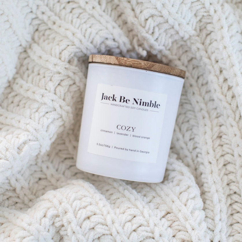 5.5 oz Cozy Soy Candle