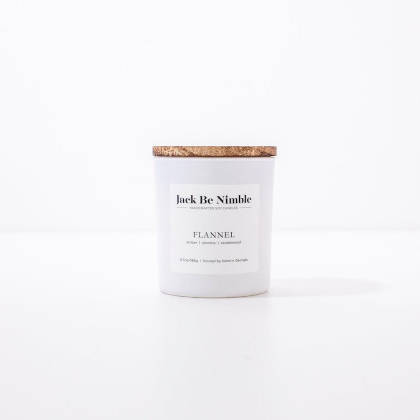 5.5 oz Flannel Soy Candle